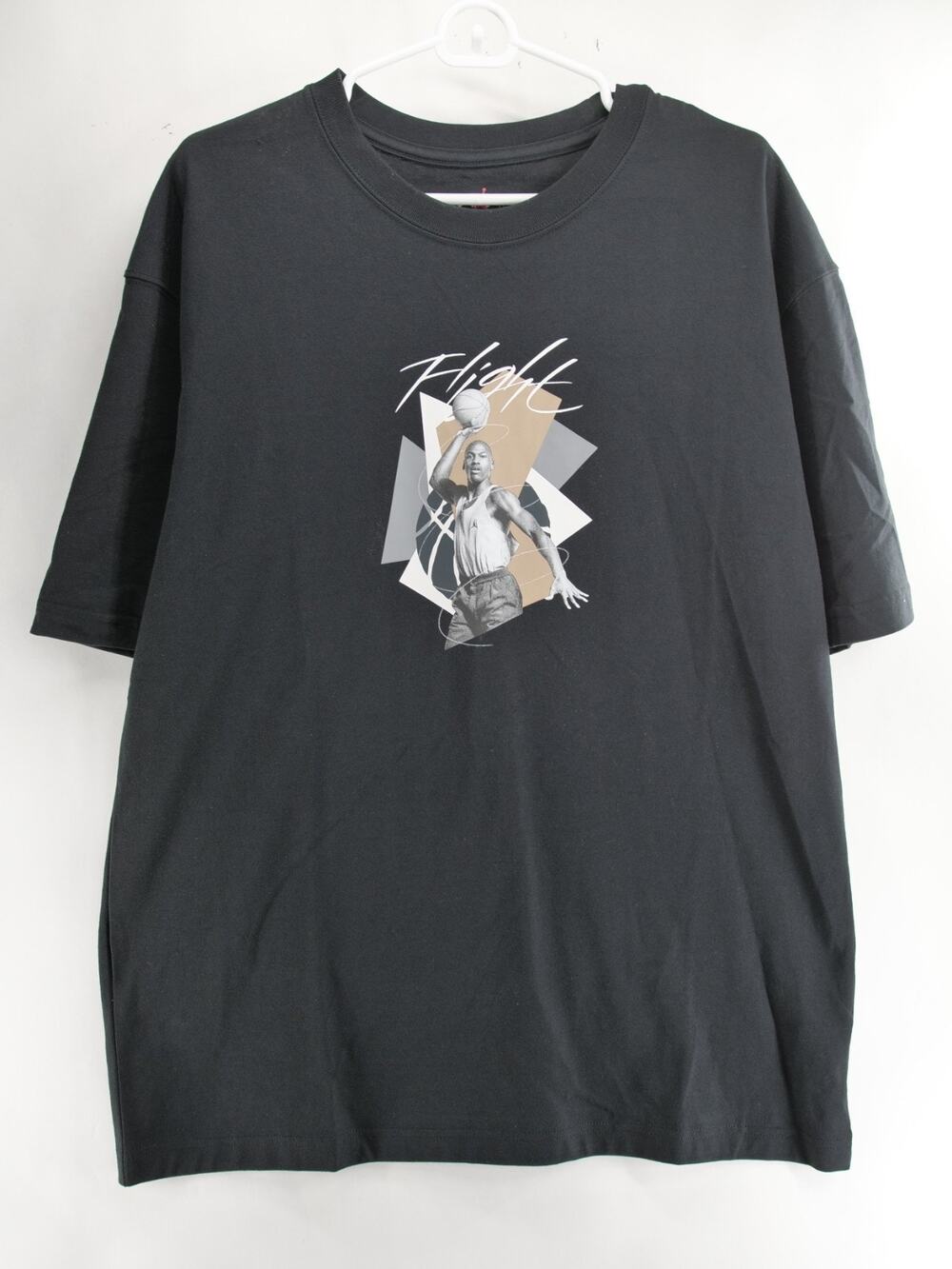 Jordan NWT Womens Flight Oversized Graphic T-Shirt Small S Black FN5708-010